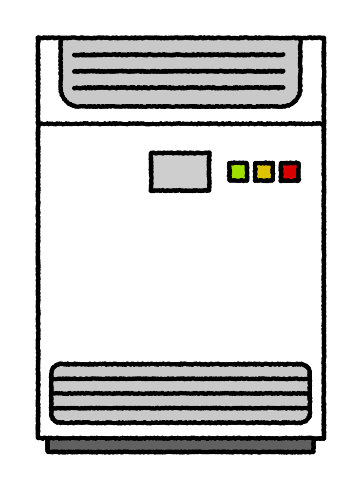 空気清浄機（家電）｜無料イラスト